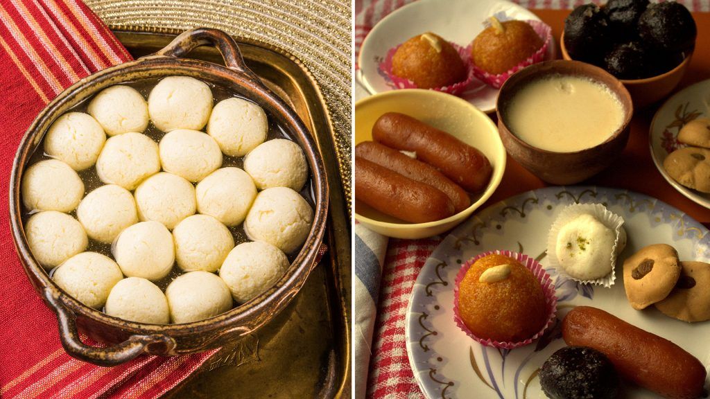 Misti, bengali sweets / bengalesische Süßigkeiten, tenbon