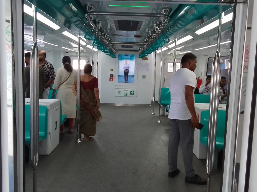 water metro inside