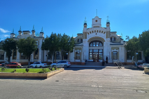 Turkestan Railway station complex