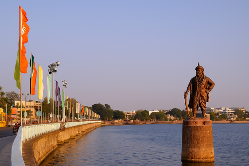 Raja Bhoj Statue