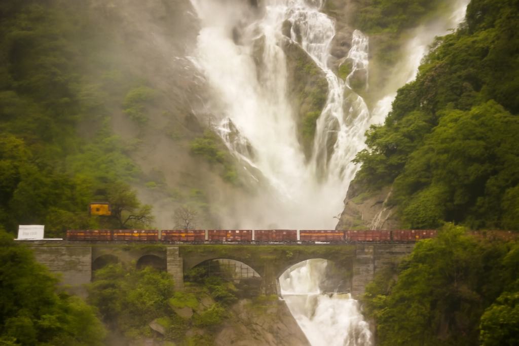 Dudhsagar waterfall