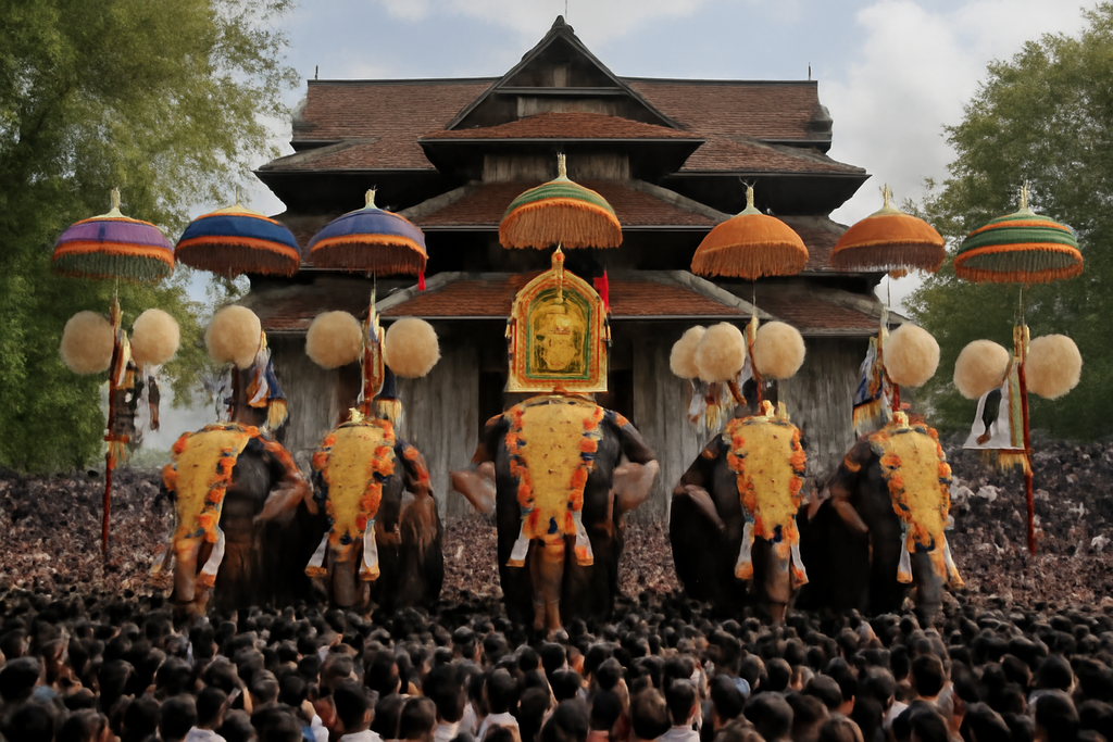 trissur pooram festival